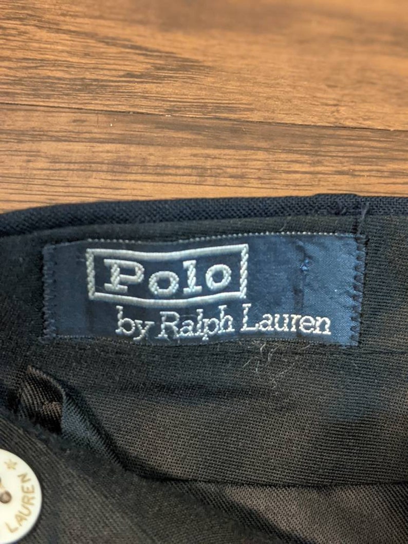 Polo Ralph Lauren Trouser with Talon Zipper 1970s Vintage image 6