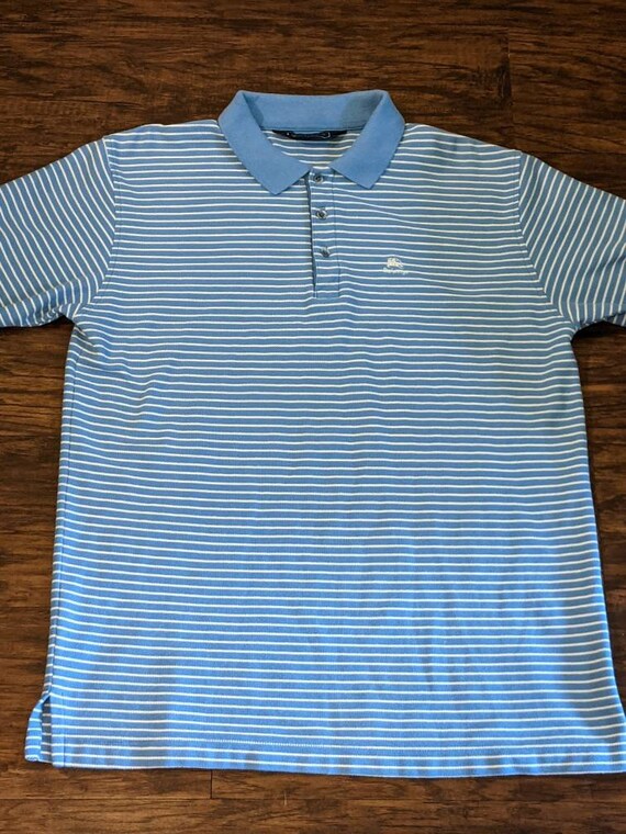 Burberrys Polo Shirt Made in USA 1980s/90s Vintage Si… Gem