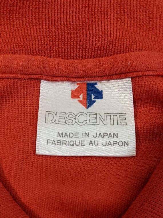 Descente Polo Shirt Made in Japan 1980s/90s Vinta… - image 6