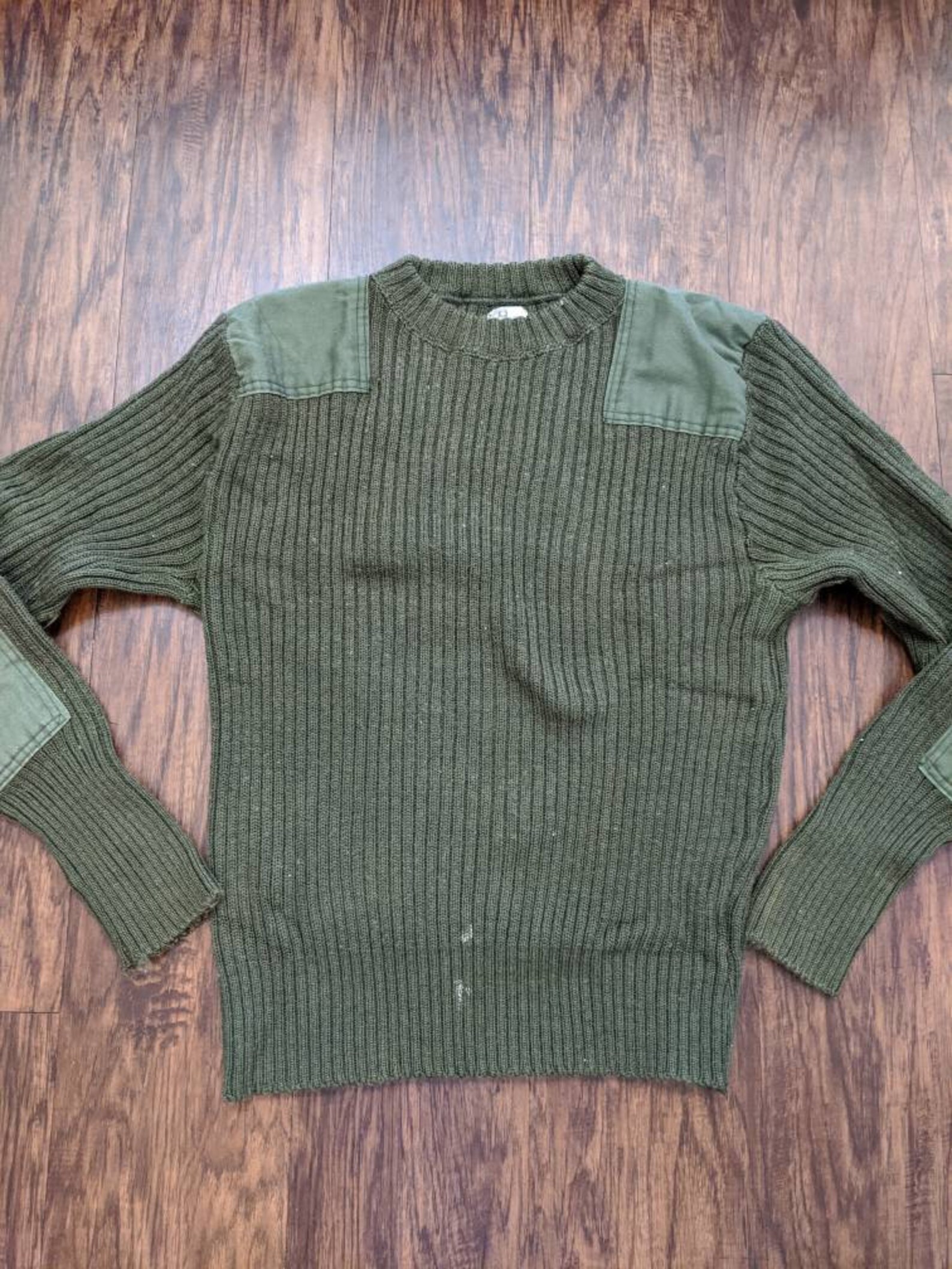 US Military Sweater Service Wool Dated 1990 - Etsy UK