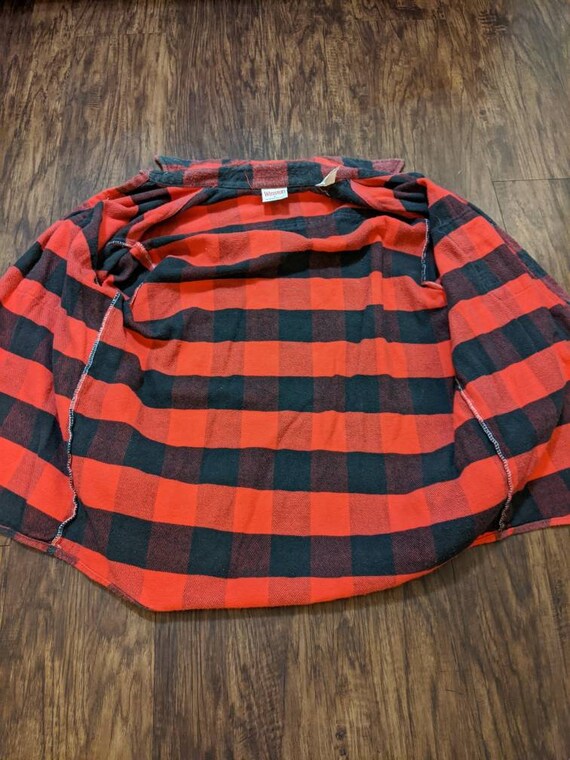 Winston Plaid Flannel 1980s Vintage Made in USA - image 9