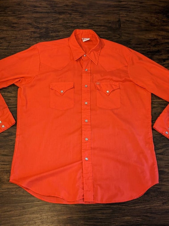 Ely Plains Western Shirt Made in USA 1970s/80s Vin