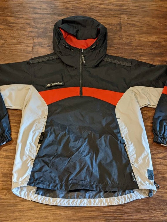 Columbia Packable Windbreaker Jacket 1990s Vintage