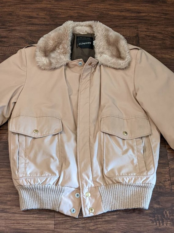 Jcpenney Flight Jacket 1970s Vintage Talon Zipper