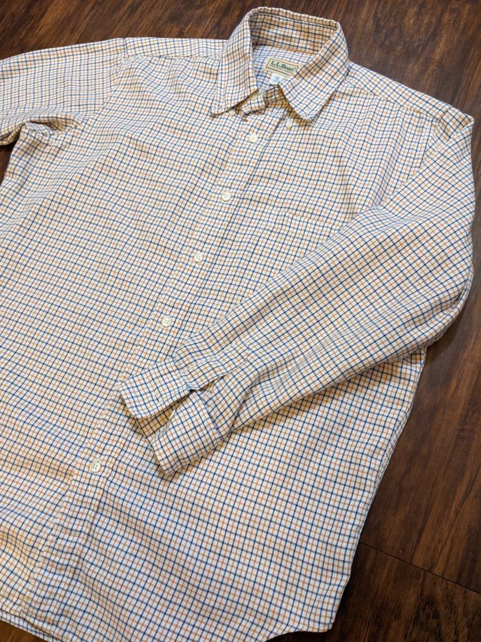 LL Bean 80s/90s Vintage Button Up Made in USA | Etsy