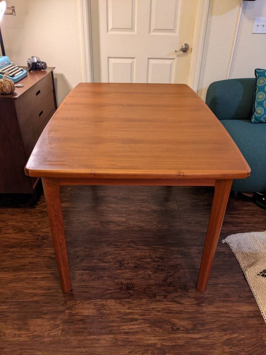 S. Burchardtnielsen Teak Dining Table Made in Denmark Etsy