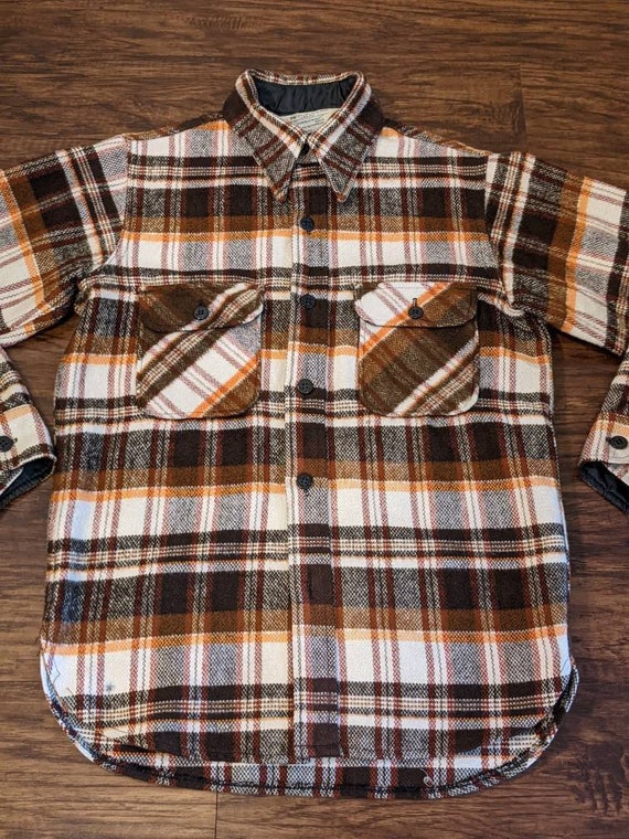 Towncraft by Jcpenney Plaid Flannel 1970s 80s Vintage Etsy Canada