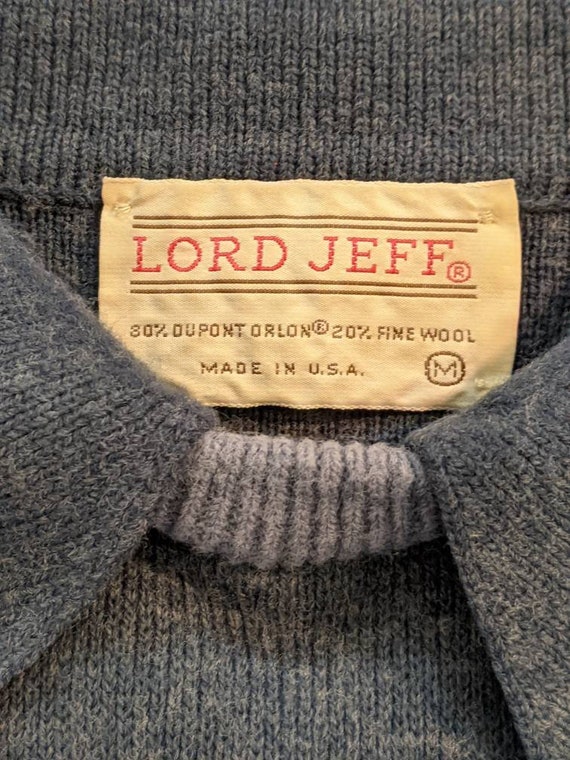 Lord Jeff Sweater Made in USA 1980s Vintage - image 5