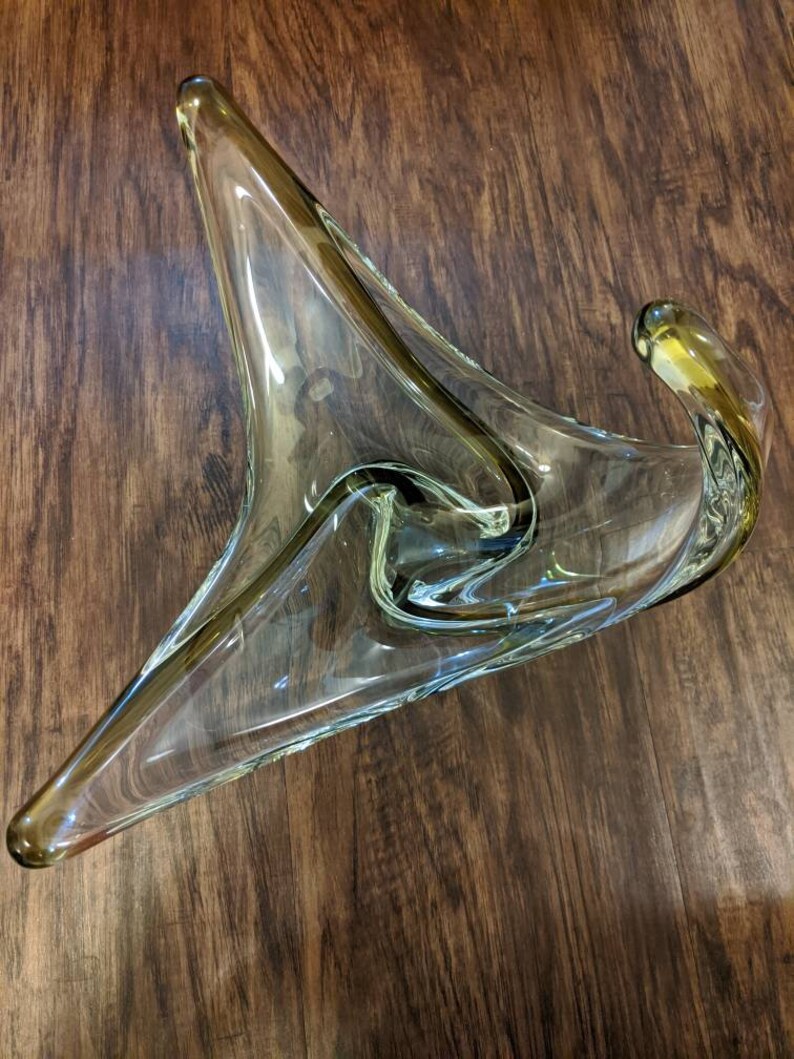 Chalet Canada Hand Blown Glass Art 1960s70s Vintage
