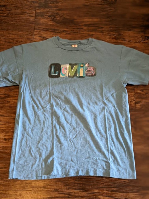 Levi's for Woman Tshirt Made in USA 1990s Vintage 