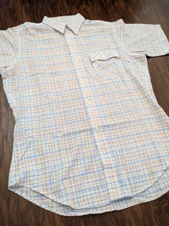 Levis Western Button Up Shirt 1970s Vintage - Gem