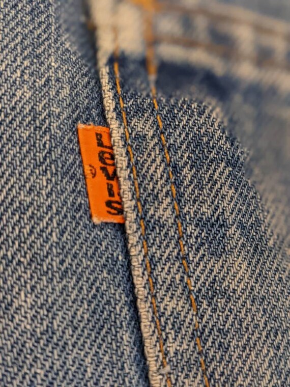 Levi's Orange Tab SF207 High Rise Jeans Talon Zip… - image 4