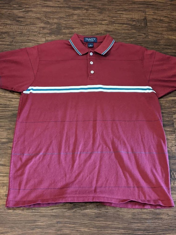 fabriek heelal uitstulping Gant Rugger Polo Shirt Made in USA 1980s/90s Vintage Single - Etsy