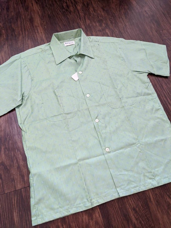 Hall-Prest 2 Pocket Shirt 1970s/80s Vintage - image 2