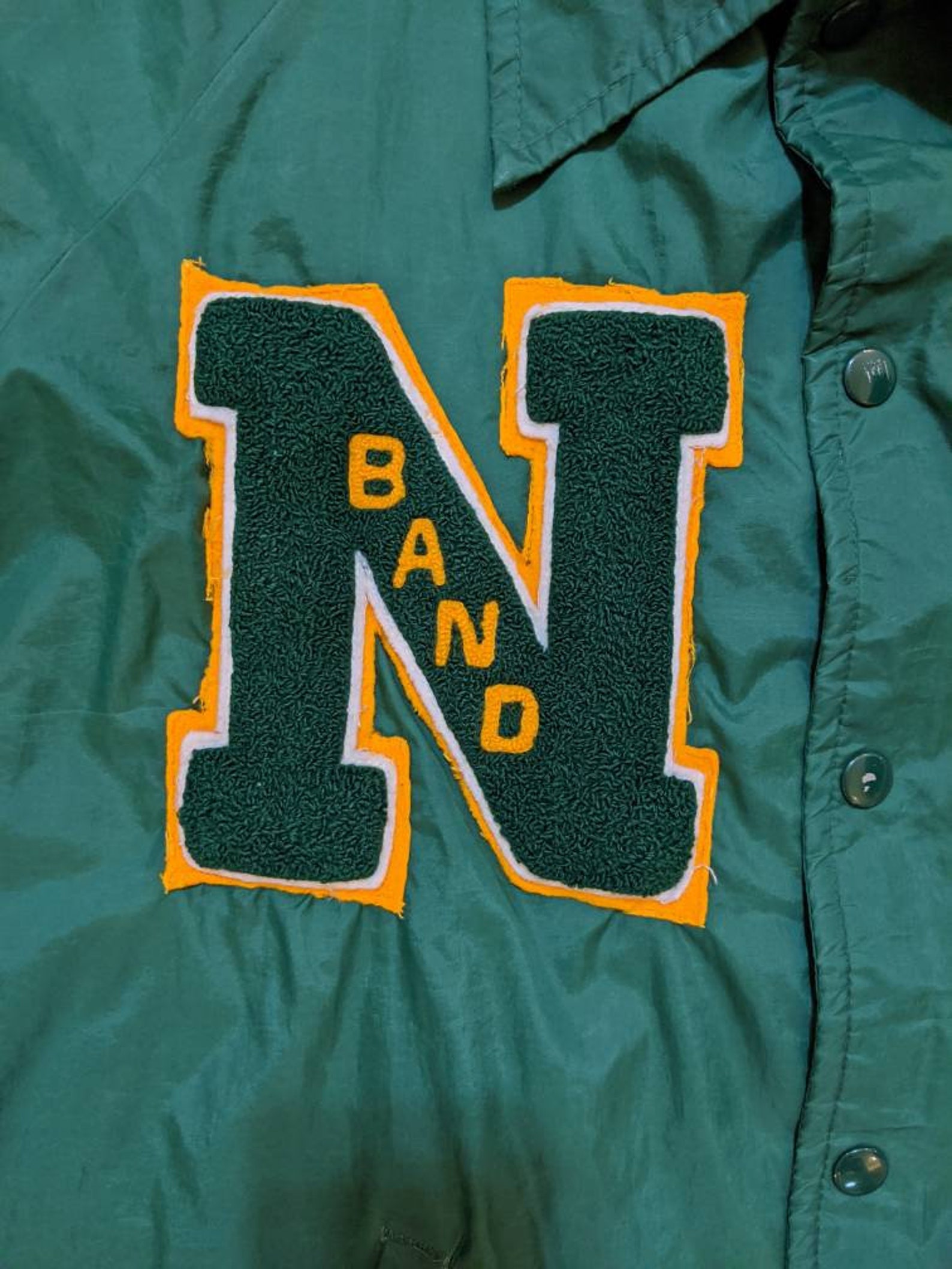 Nova High School Band Windbreaker Jacket 1980s Vintage Etsy
