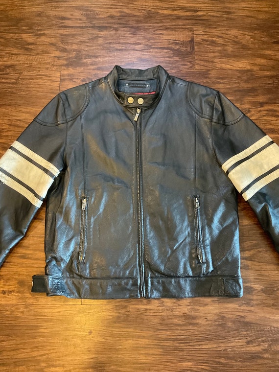 Wilsons Leather Co. Cafe Racer/Biker Jacket