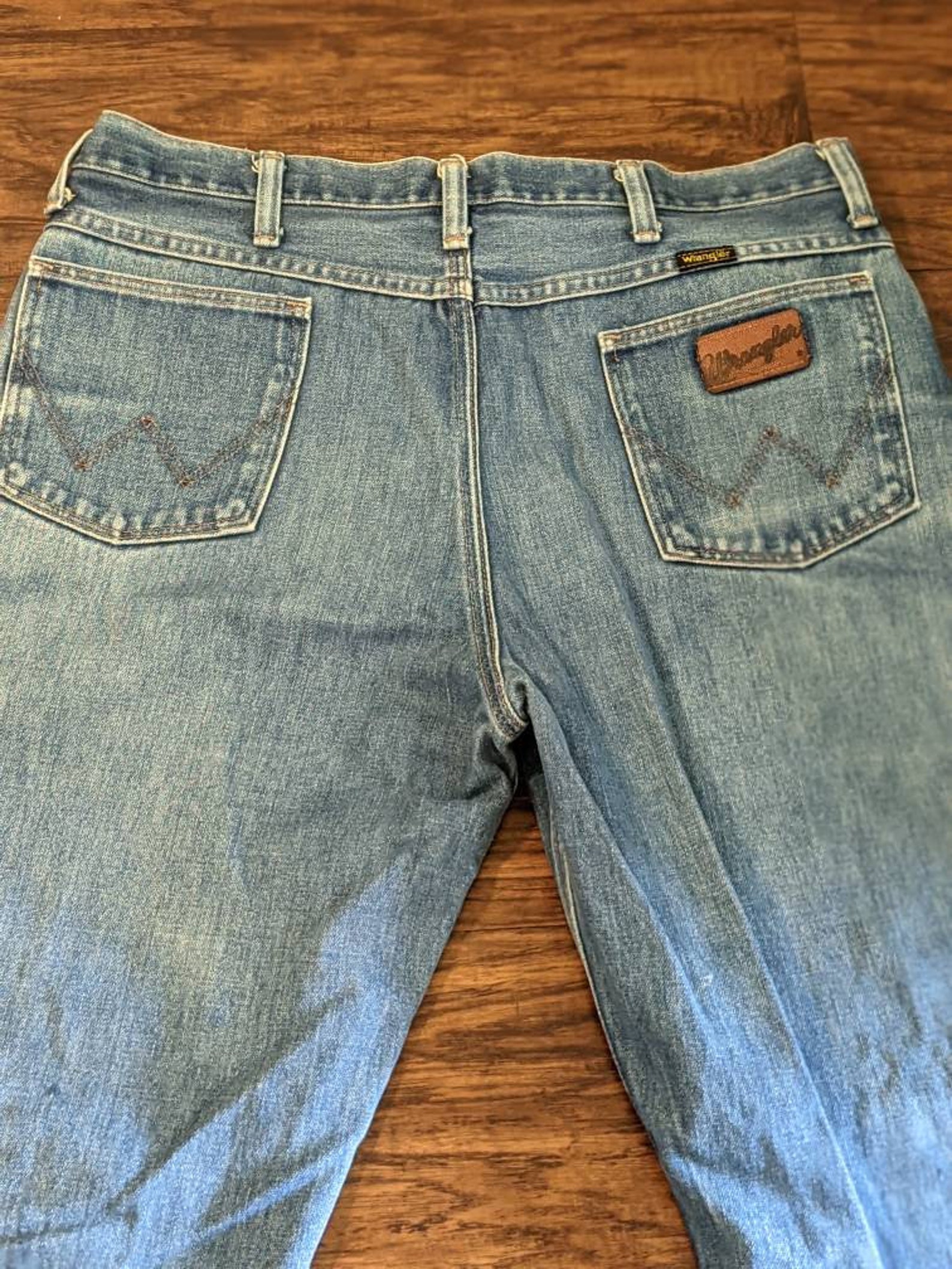 Wrangler Jeans Made in USA 1970s/80s Vintage IDEAL Zipper | Etsy