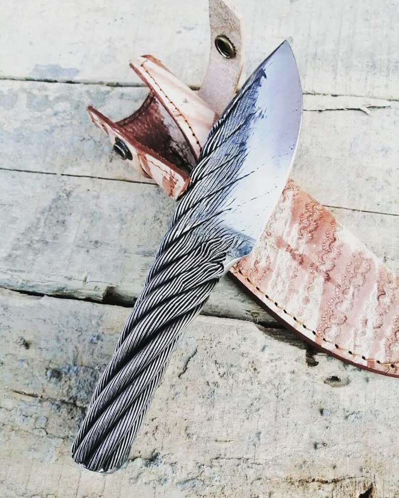 Best Rope Knife Hunting Knife Hunting Handmade Knife Bowie Etsy UK
