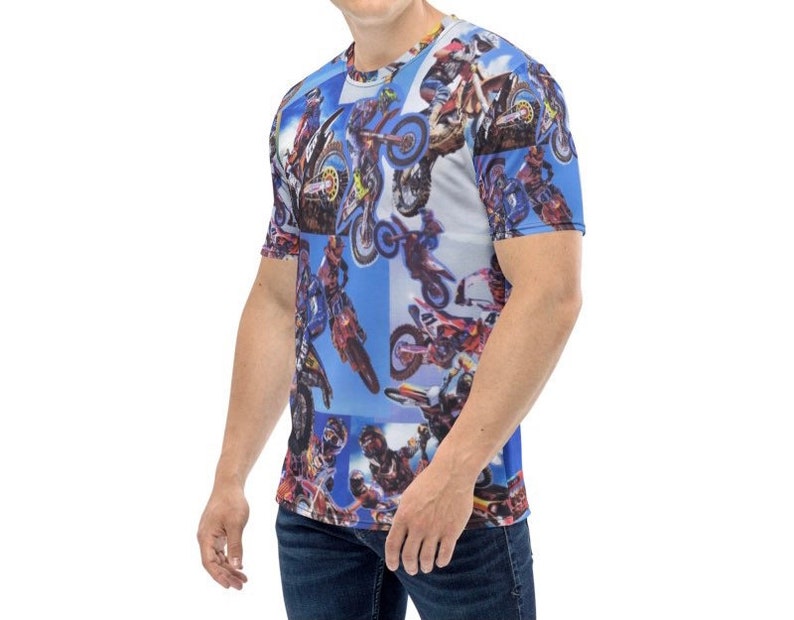 Fight Club Motorcycle Men's T Shirt Tyler Durden Motocross Etsy