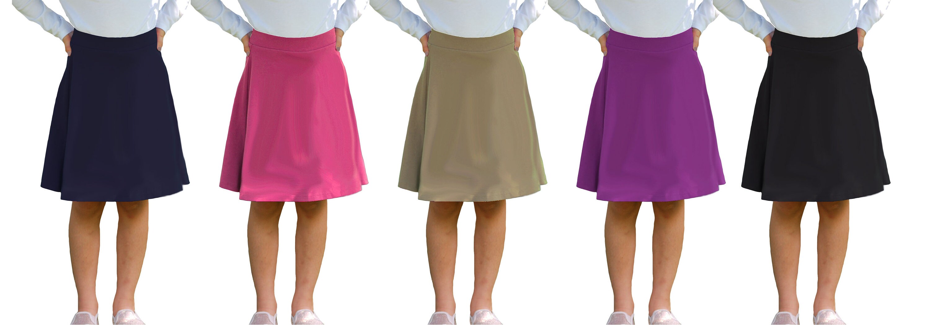 Knee length skorts hot sale 3t