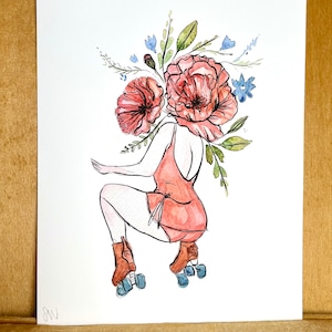 ROLLER BABE Print