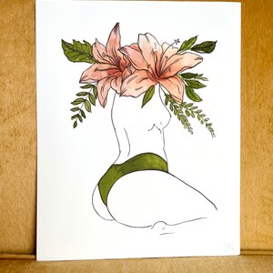 STARS & LILIES Print