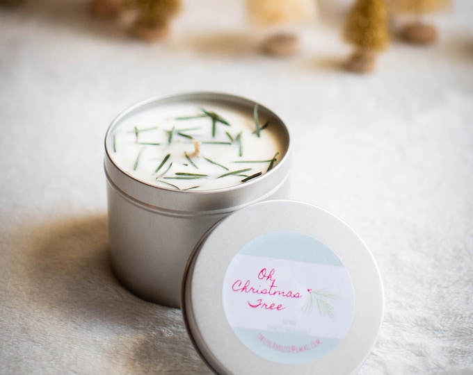 Oh, Christmas Tree Soy Candle - 16 oz