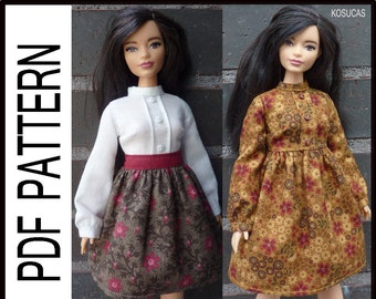 Curvy barbie clothes patterns deals