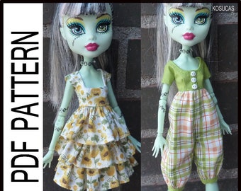 custom monster high doll clothes