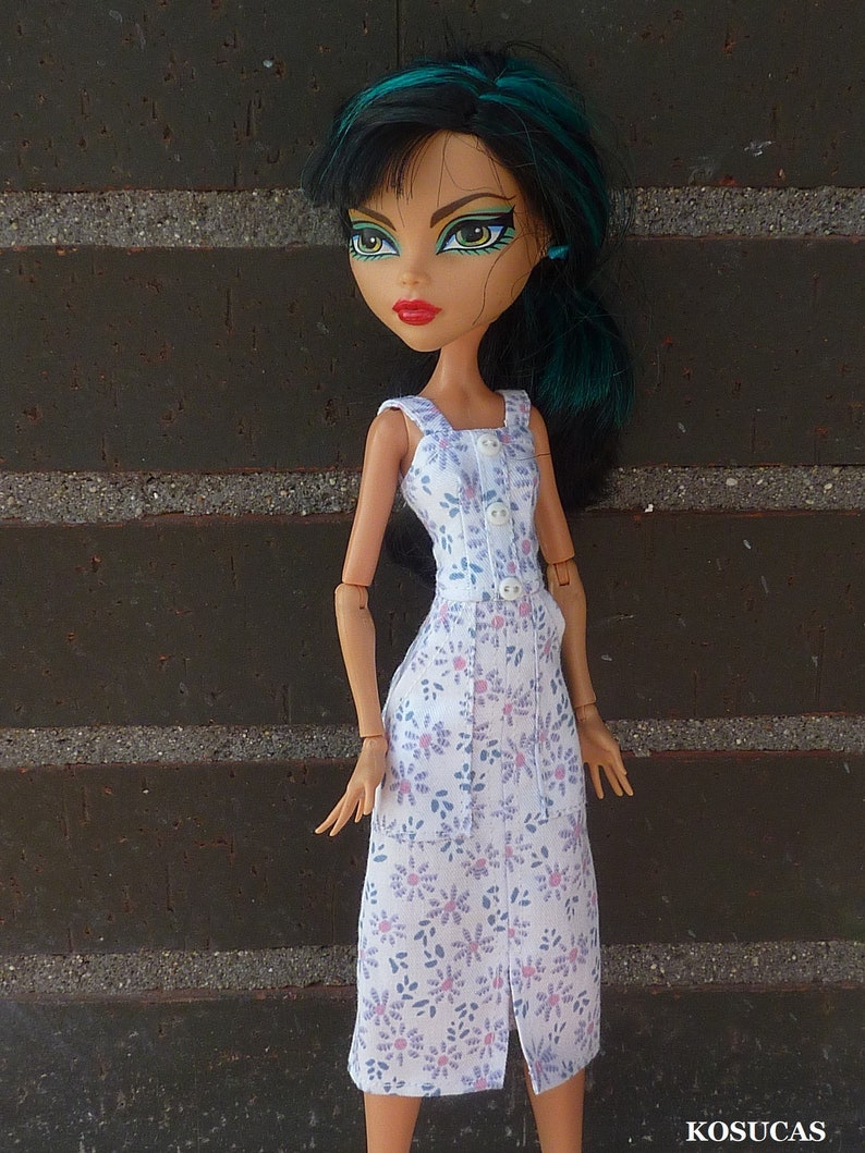 PDF Pattern to Make the Outfits of the Photo for Monster High - Etsy UK