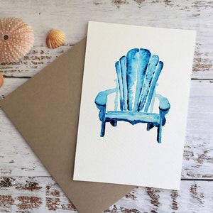 Adirondack Chair Greeting Card