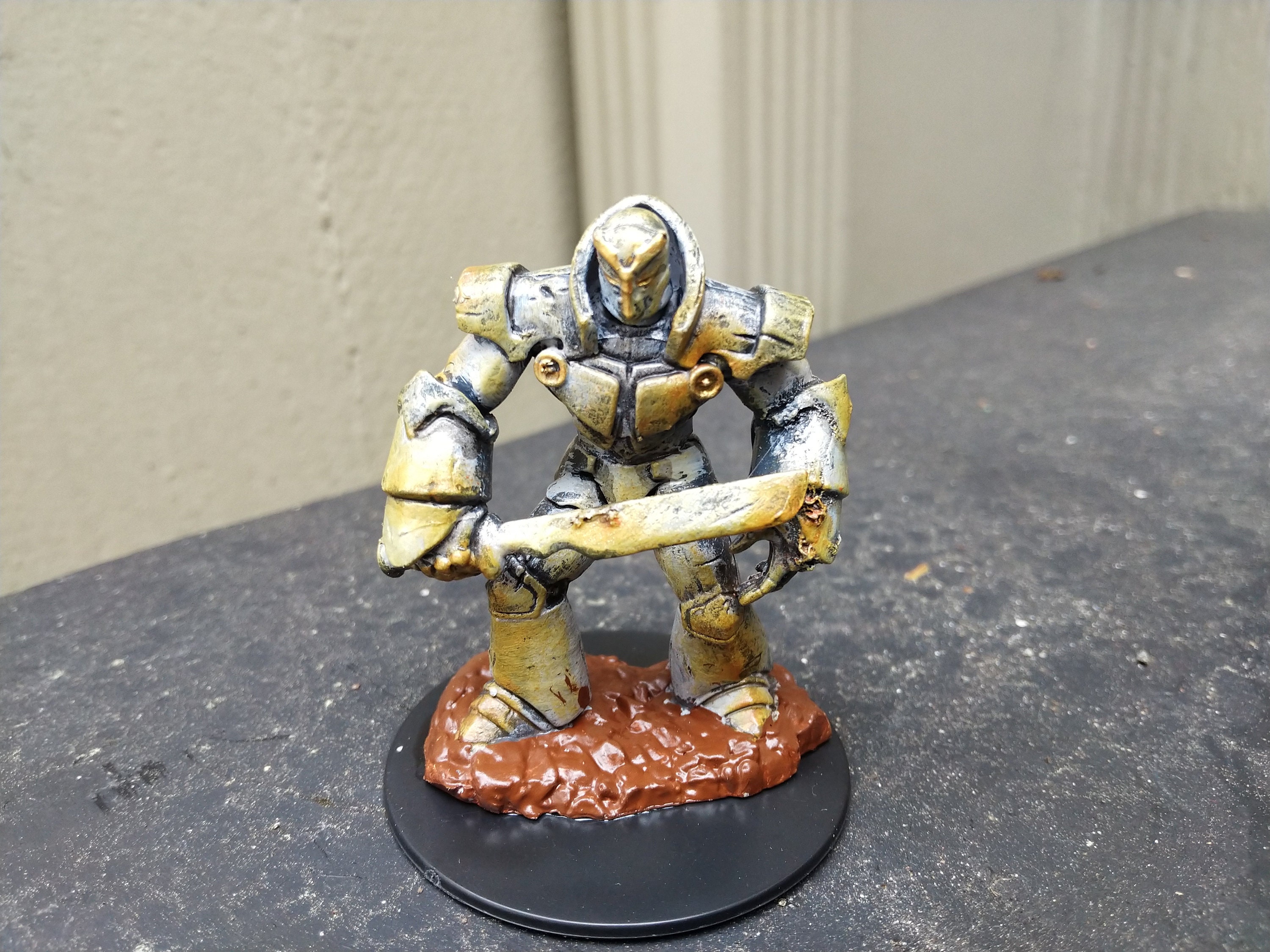 Rusted Iron Golem Miniature Etsy Sweden