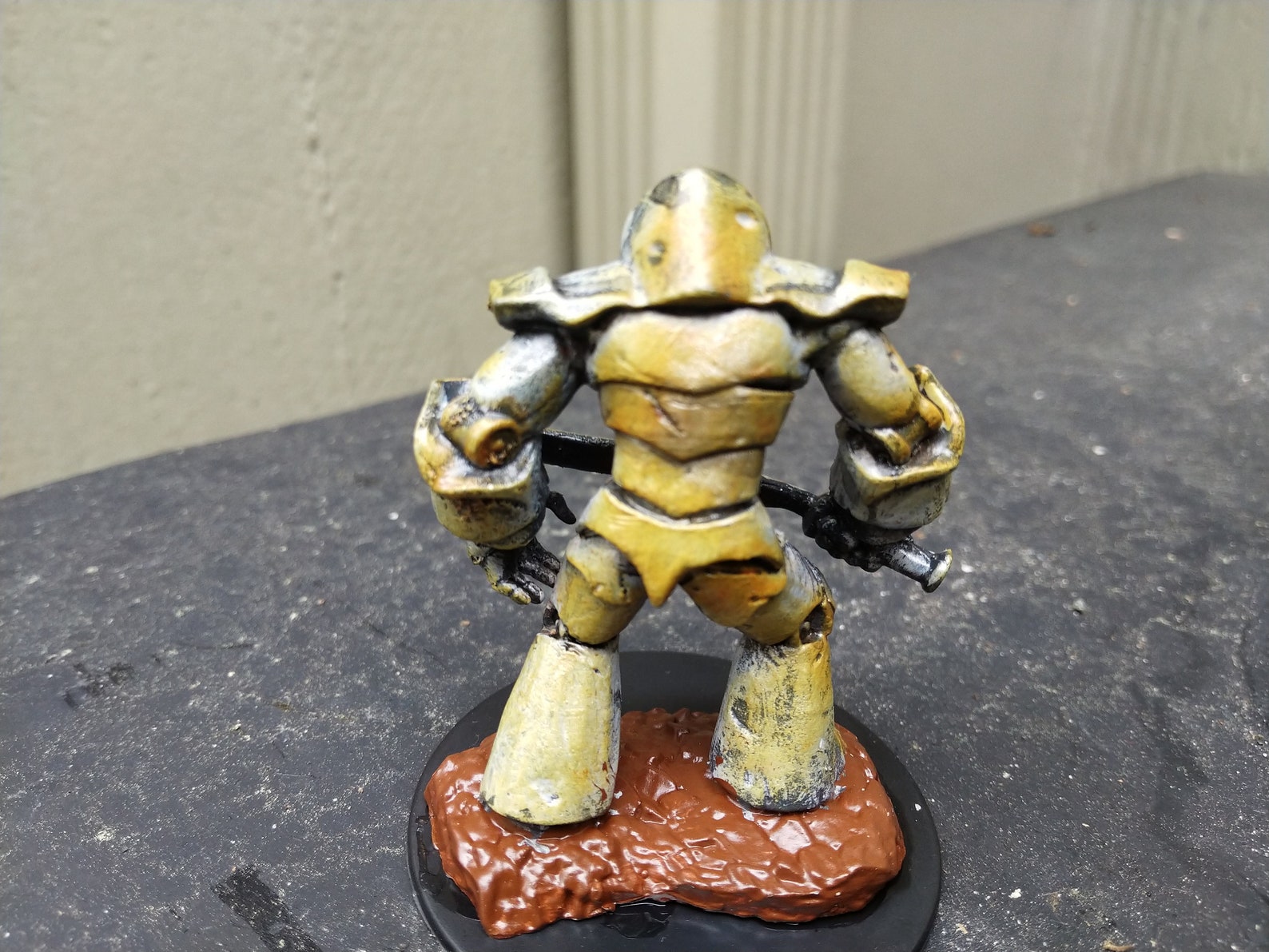 Rusted Iron Golem Miniature Etsy Sweden