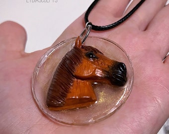 Custom Horse Pendant or Necklace
