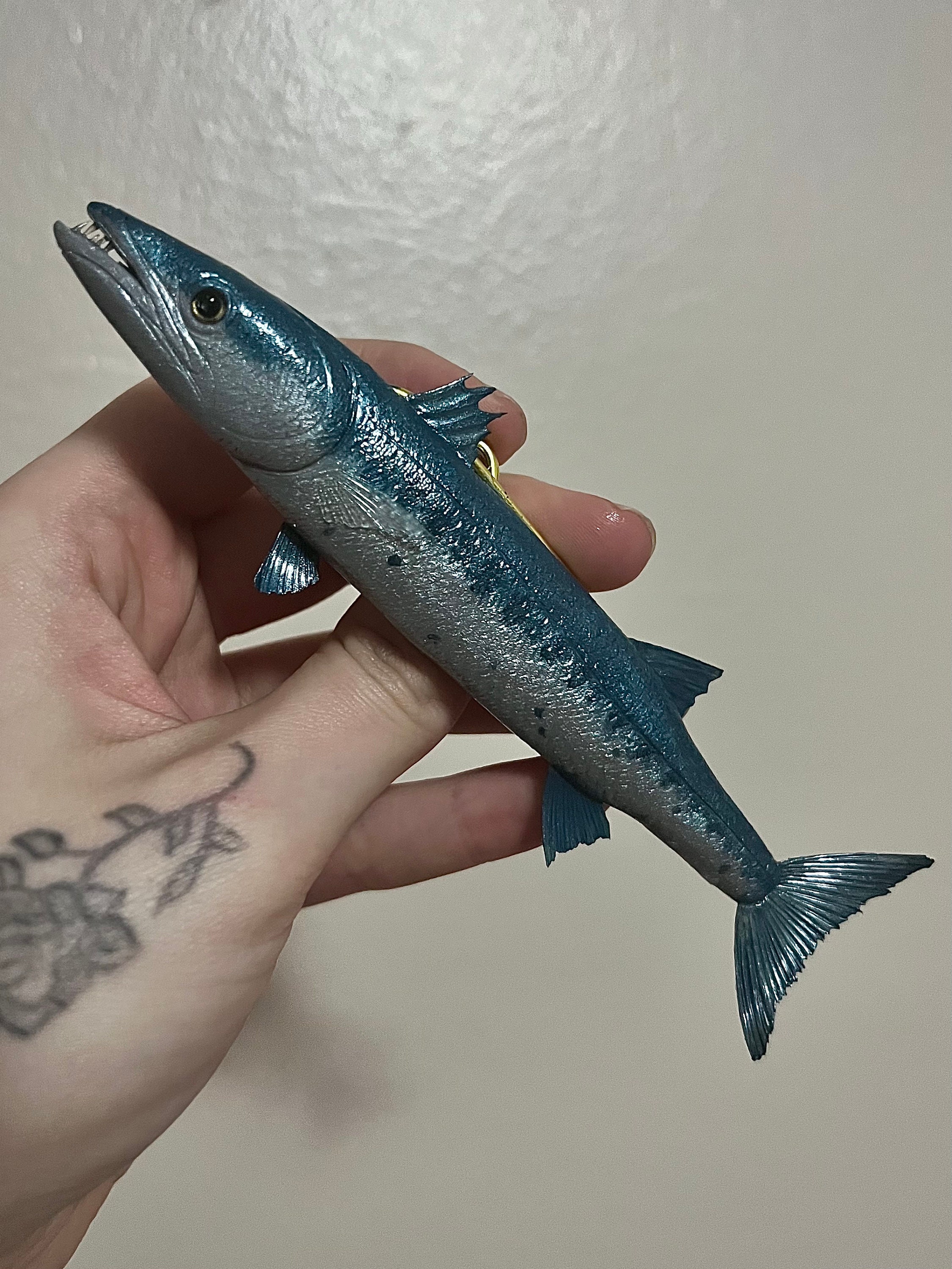 Custom Fish Hook Hat Clip 100 HANDMADE Etsy