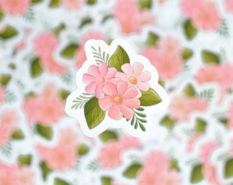 Floral Vinyl Sticker