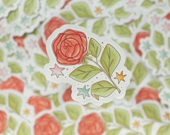 Flower Vinyl Sticker