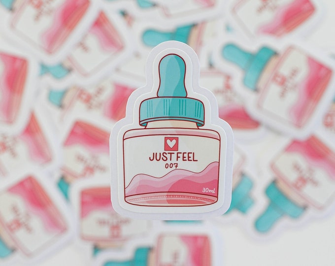 Watercolour Ink - Cute Stickers | Waterproof Stickers - Laptop Stickers - Sticker for Water Bottles -Sketchbook Stickers - Art Supplies
