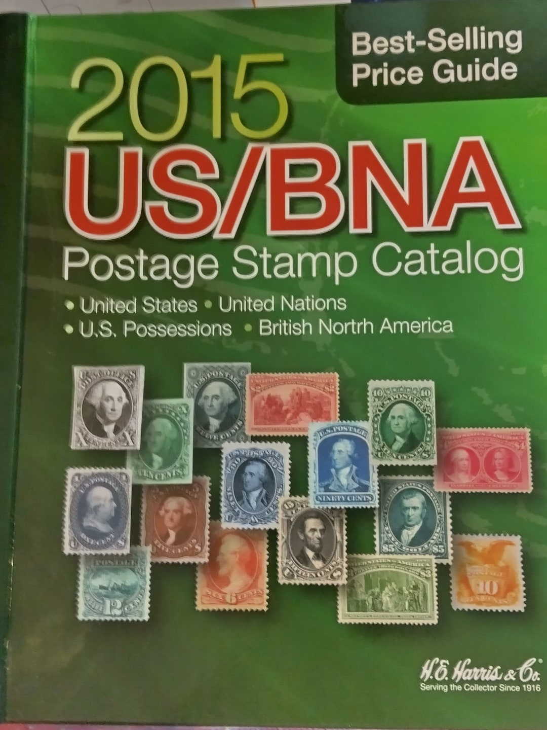 US/BNA Postage Stamp Catalog Year 2015 Etsy