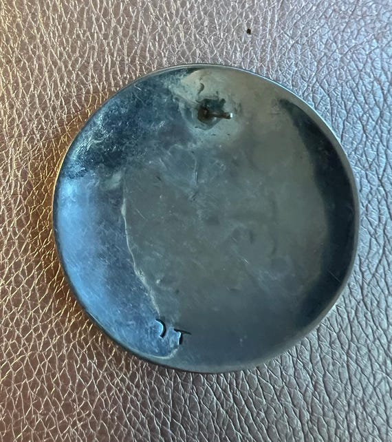 sterling,silver,stud, earrings, signed,native,Ame… - image 2