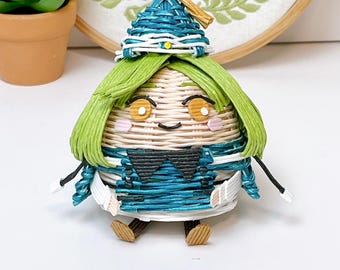 Coco Witch Hat Atelier handmade paper toy figure