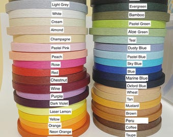 Paper Weaving Band Part 1 Various Color 20 meters in Box DIY