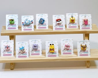 Pokémon handmade paper pin