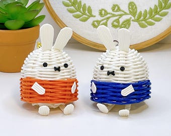 Miffy handmade paper toy keychain