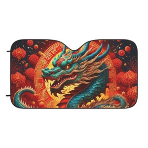 Dragon Car Sun Shades