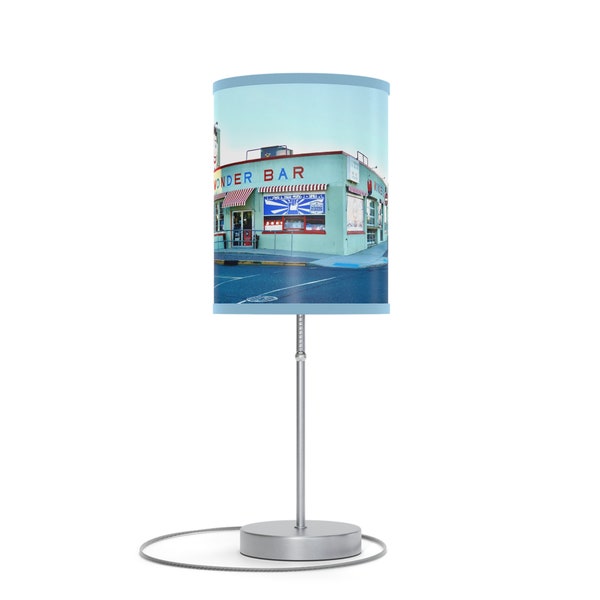 Asbury Park NJ Wonder Bar Lamp on a Stand, US|CA plug