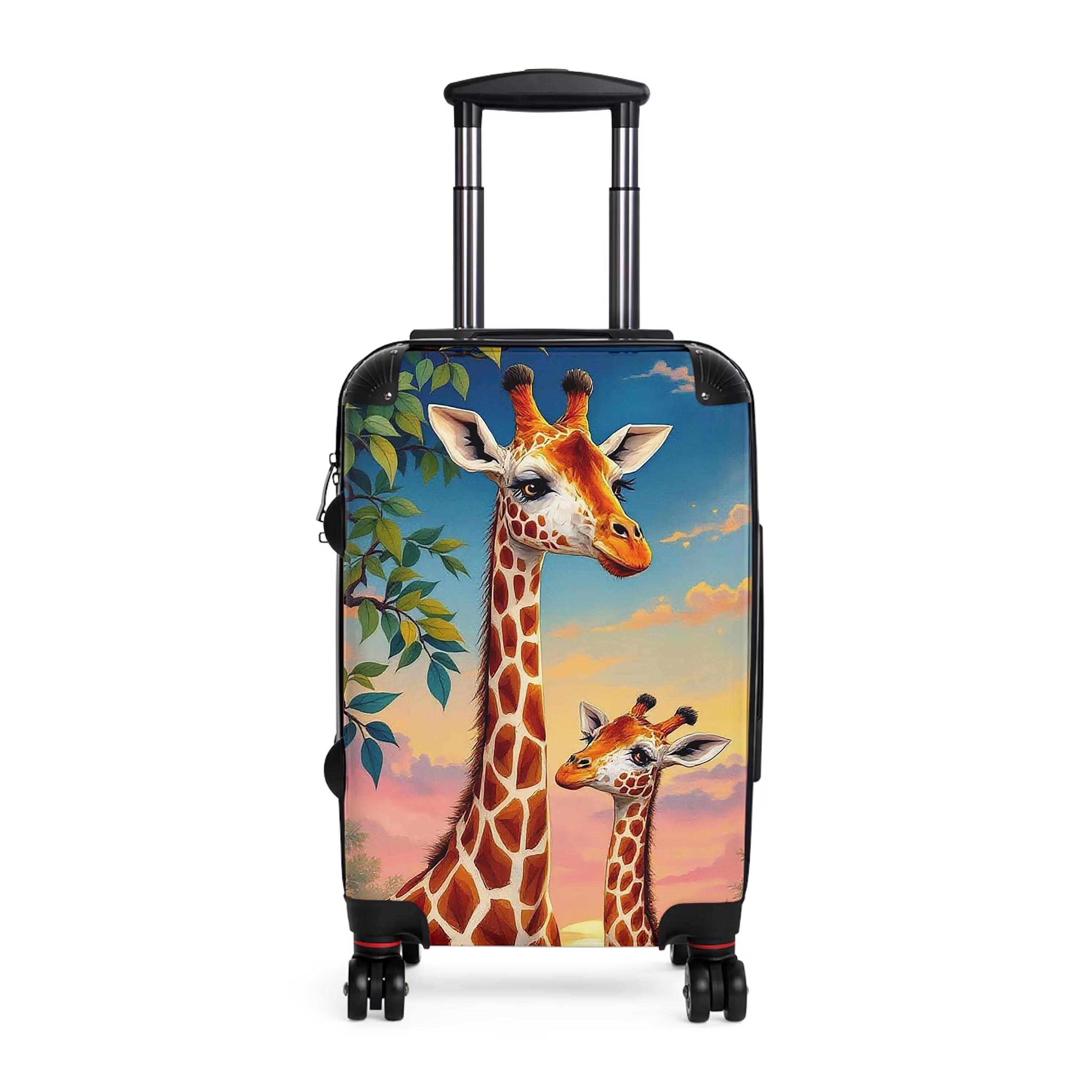 Giraffe and Baby Suitcase