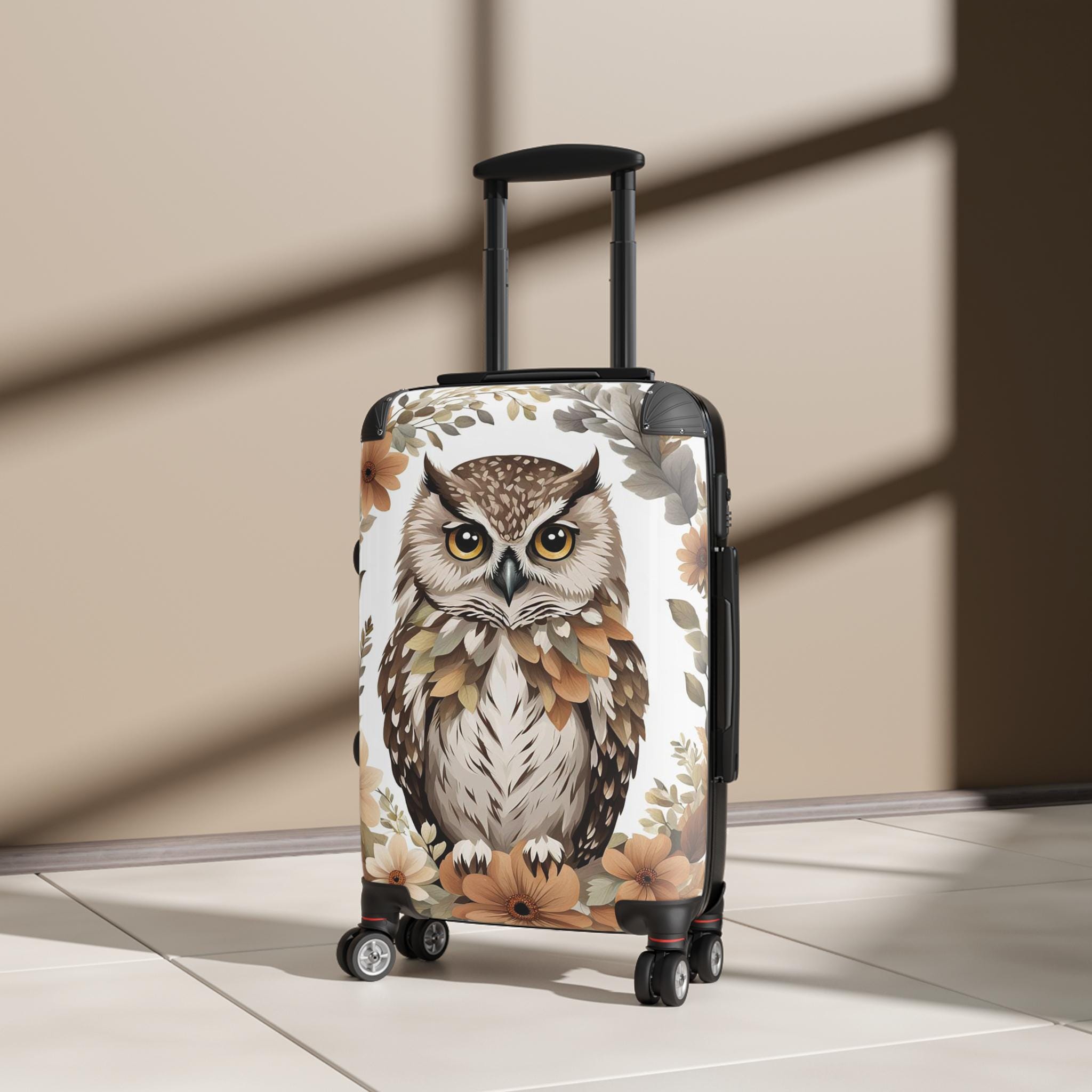 Woodland Owl Suitcase Etsy UK