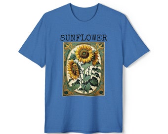 Sunflower Unisex District® Re-Tee®, 5 Colors, S-4XL