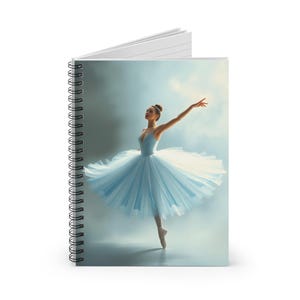 Ballett Notizbuch: Tanz-Notizbuch mit linierten Linien